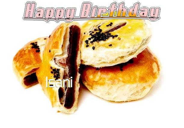 Happy Birthday Wishes for Isani