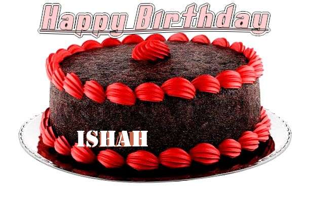 Happy Birthday Cake for Ishah