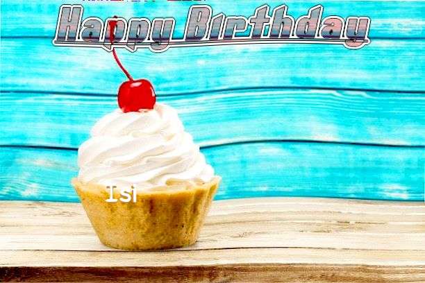 Birthday Wishes with Images of Isi