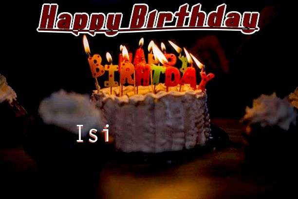 Happy Birthday Wishes for Isi