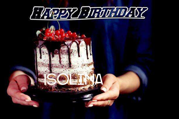 Birthday Wishes with Images of Isolina