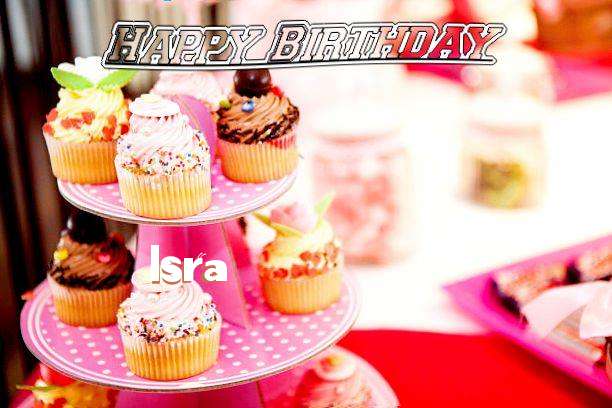 Happy Birthday Cake for Isra