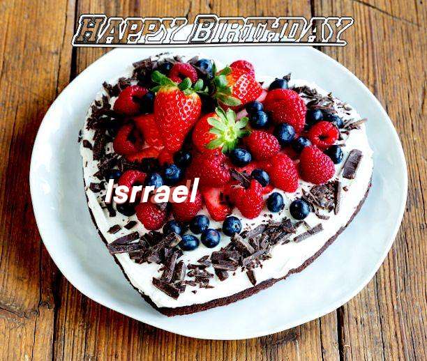 Happy Birthday Cake for Isrrael