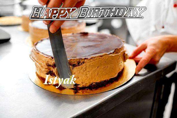 Happy Birthday Istyak Cake Image