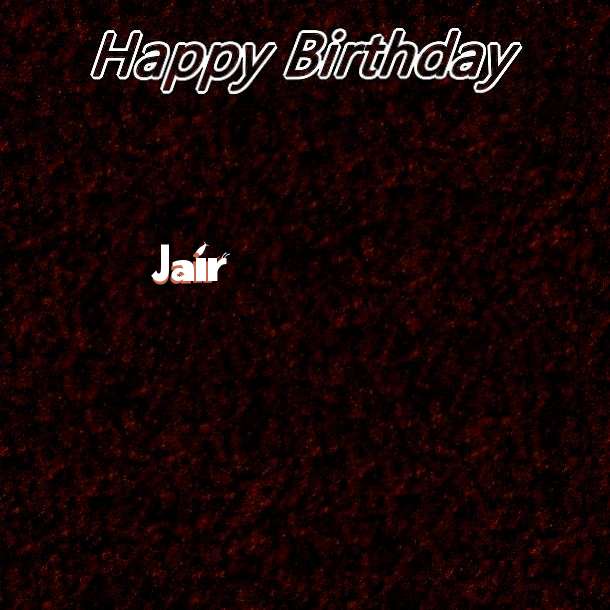 Happy Birthday Jair Cake Image