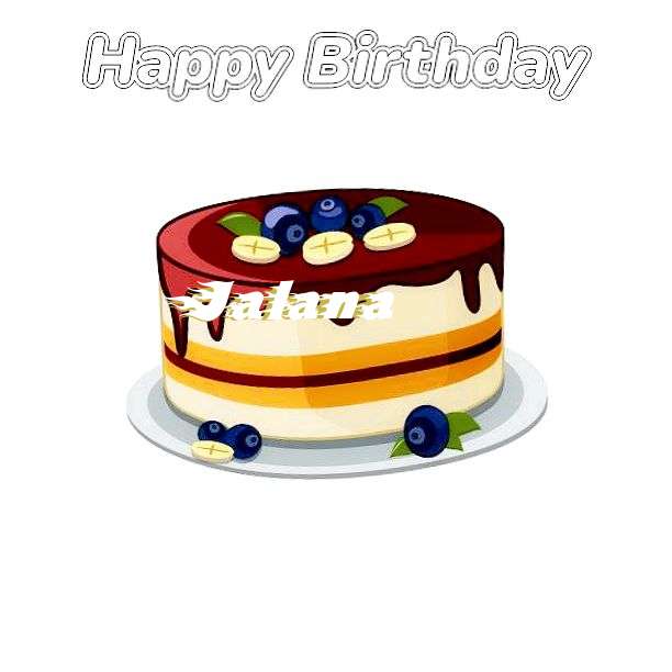 Happy Birthday Wishes for Jalana