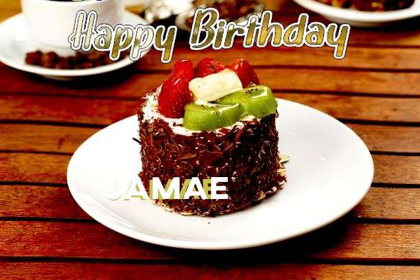 Happy Birthday Jamae Cake Image