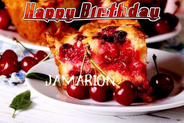 Happy Birthday Jamarion Cake Image