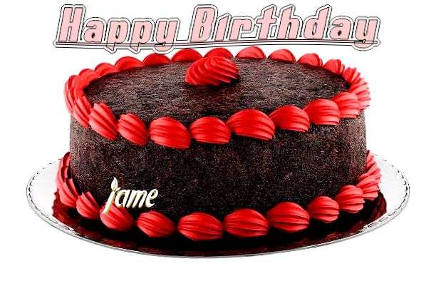 Happy Birthday Cake for Jame
