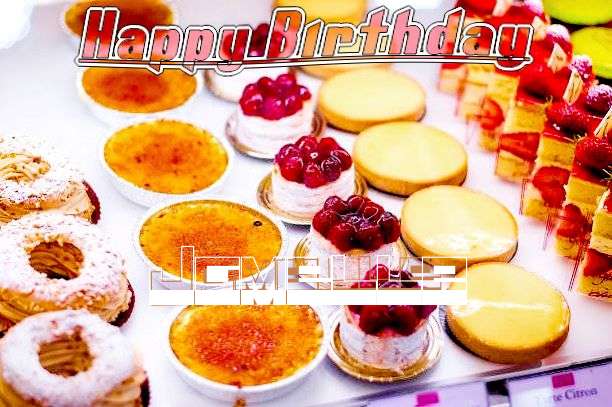 Happy Birthday Jamelle Cake Image
