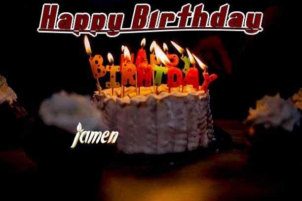 Happy Birthday Wishes for Jamen