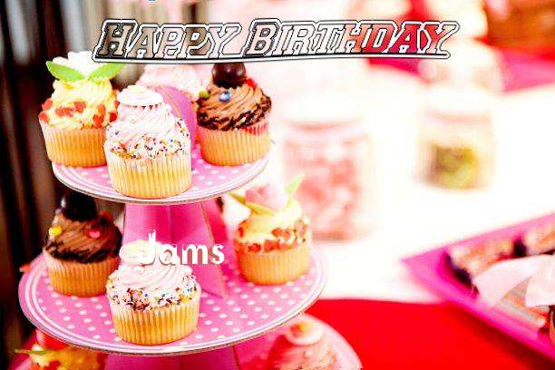 Happy Birthday Cake for Jams