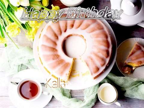 Birthday Wishes with Images of Kalla