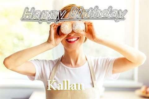 Happy Birthday Wishes for Kallan