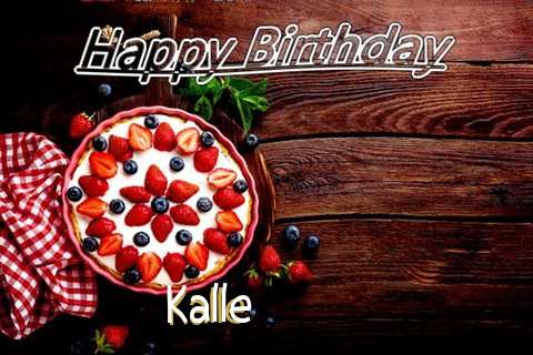 Happy Birthday Kalle Cake Image