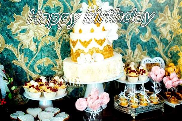 Happy Birthday Kama Cake Image