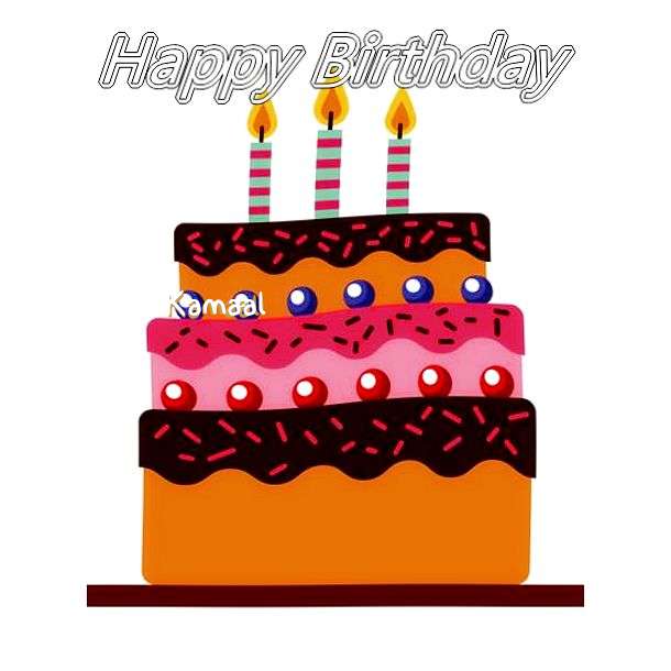 Happy Birthday Kamaal Cake Image