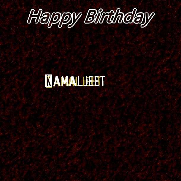 Happy Birthday Kamaljeet Cake Image