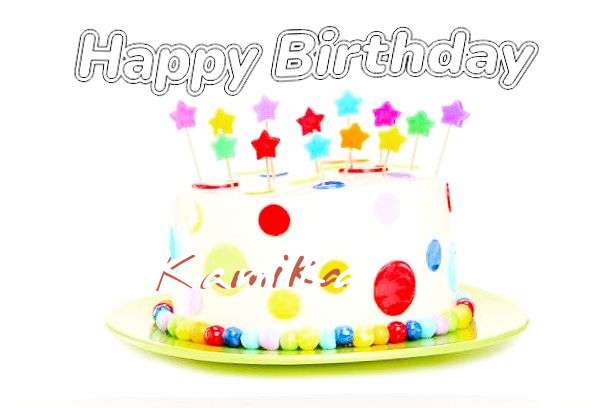 Happy Birthday Cake for Kamika