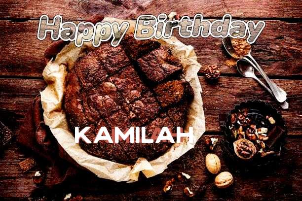 Happy Birthday Cake for Kamilah