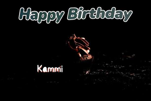 Happy Birthday Kammi Cake Image