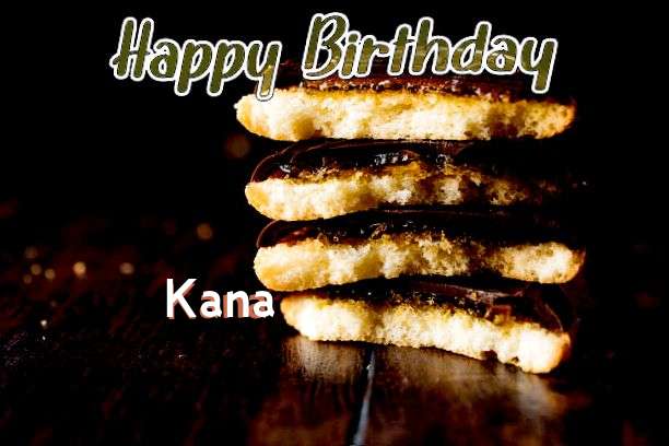 Happy Birthday Kana Cake Image
