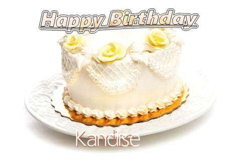 Happy Birthday Cake for Kandise