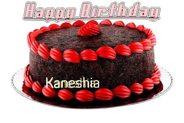 Happy Birthday Cake for Kaneshia