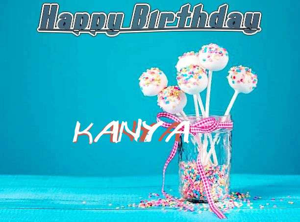 Happy Birthday Cake for Kanya