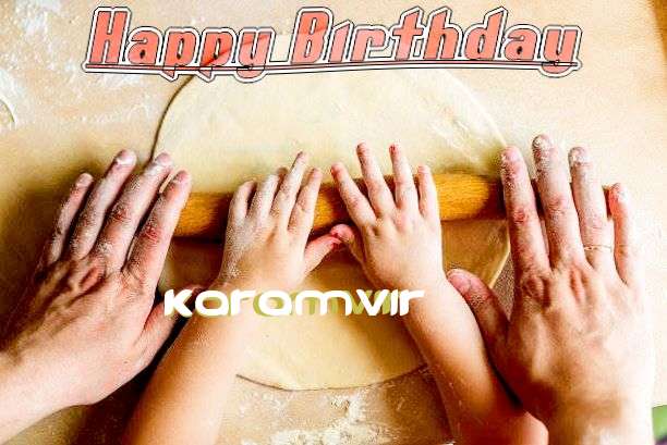 Happy Birthday Cake for Karamvir
