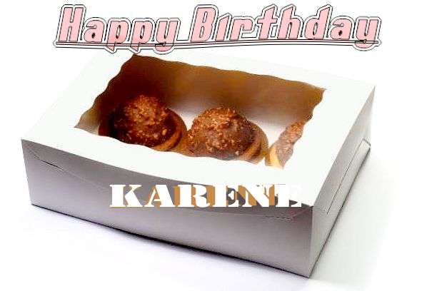 Birthday Wishes with Images of Karene