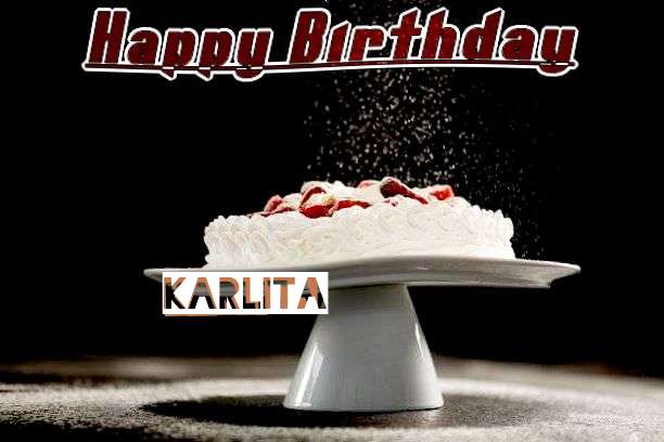 Birthday Wishes with Images of Karlita