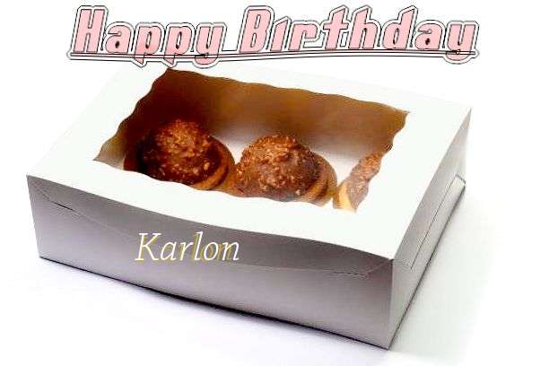 Birthday Wishes with Images of Karlon