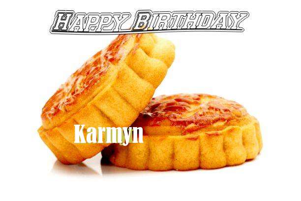Birthday Wishes with Images of Karmyn