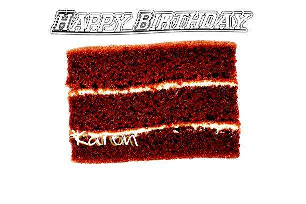 Happy Birthday Cake for Karon