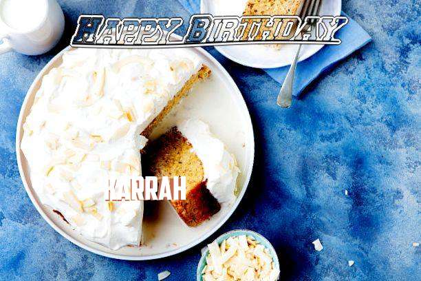 Happy Birthday Karrah Cake Image