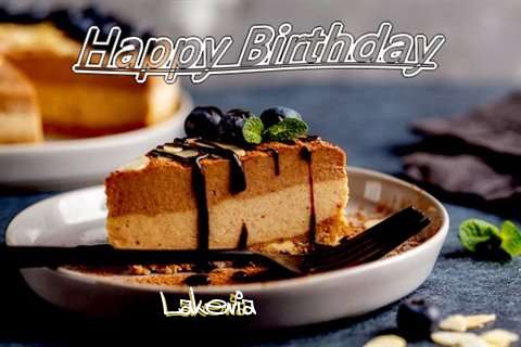Happy Birthday Lakevia Cake Image