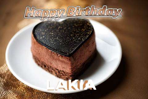 Happy Birthday Cake for Lakia