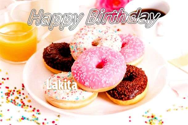 Happy Birthday Cake for Lakita
