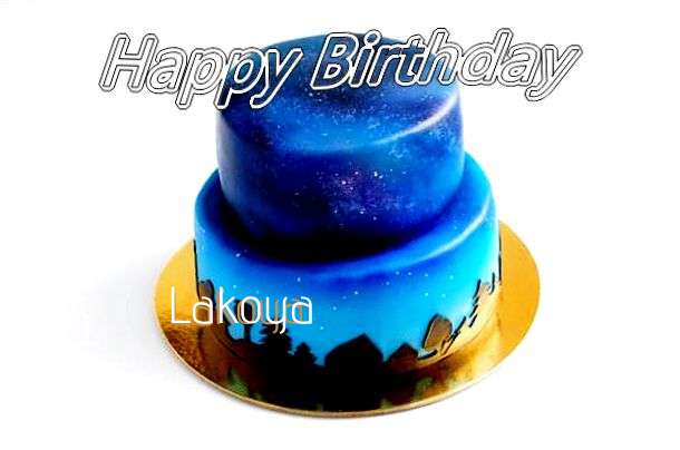 Happy Birthday Cake for Lakoya