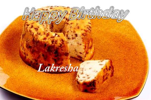 Happy Birthday Cake for Lakresha