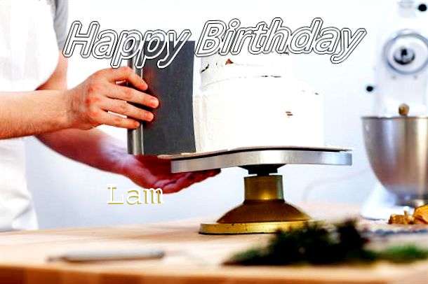 Birthday Wishes with Images of Lam