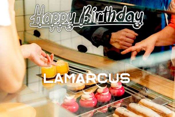 Happy Birthday Lamarcus Cake Image