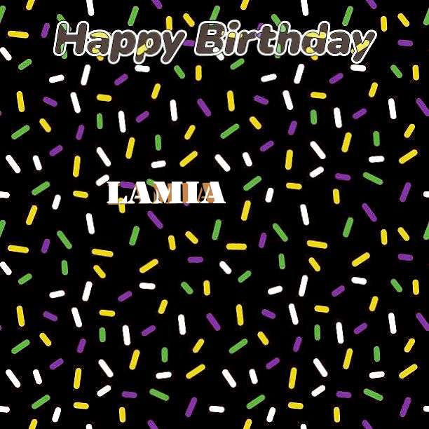Birthday Images for Lamia