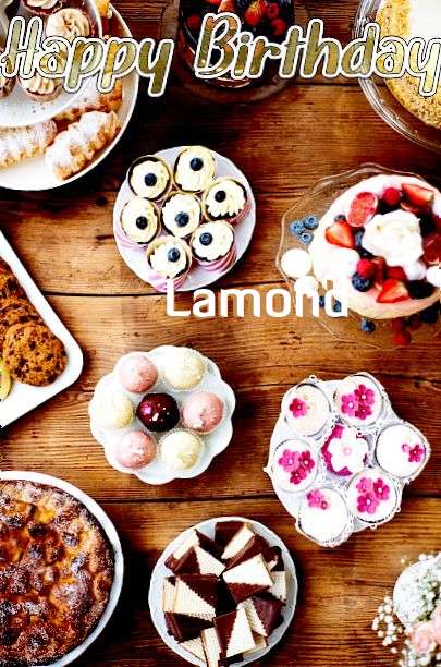 Happy Birthday Lamond Cake Image