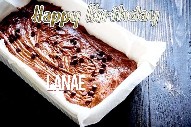 Happy Birthday Cake for Lanae