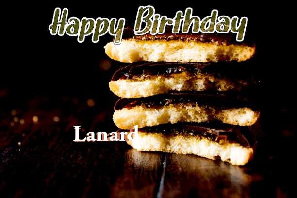Happy Birthday Lanard Cake Image