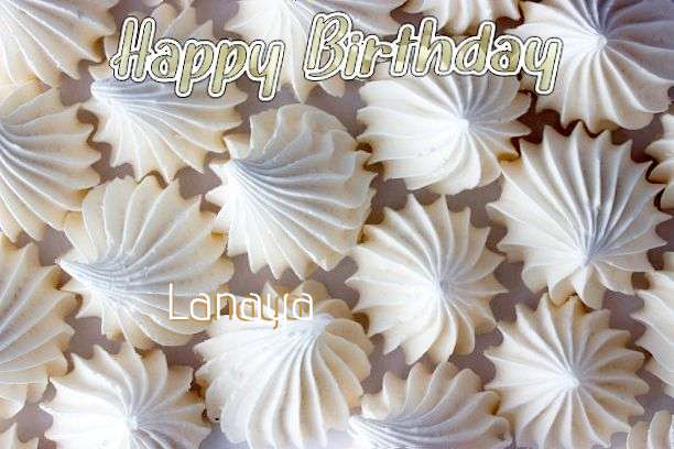 Happy Birthday Lanaya Cake Image
