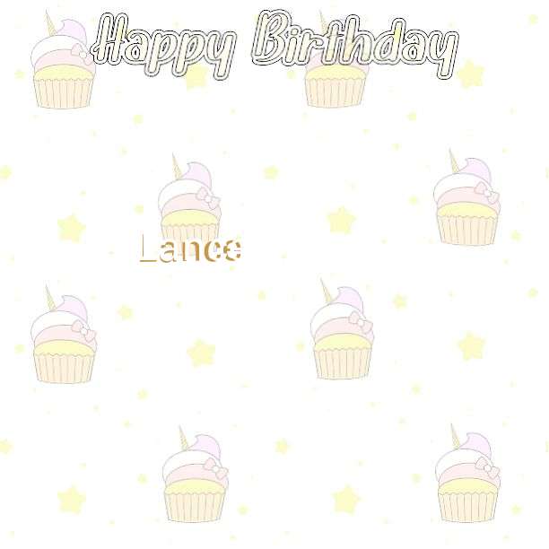 Happy Birthday Cake for Lance