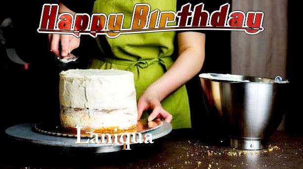 Happy Birthday Laniqua Cake Image